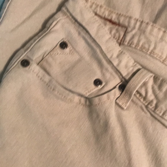 ❤️(51) Ladies Levi’s low rise boot cut khaki jeans in great condition. 12 short - Picture 9 of 12